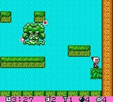 une photo d'Ã©cran de Pocket Bomberman sur Nintendo Game Boy Color